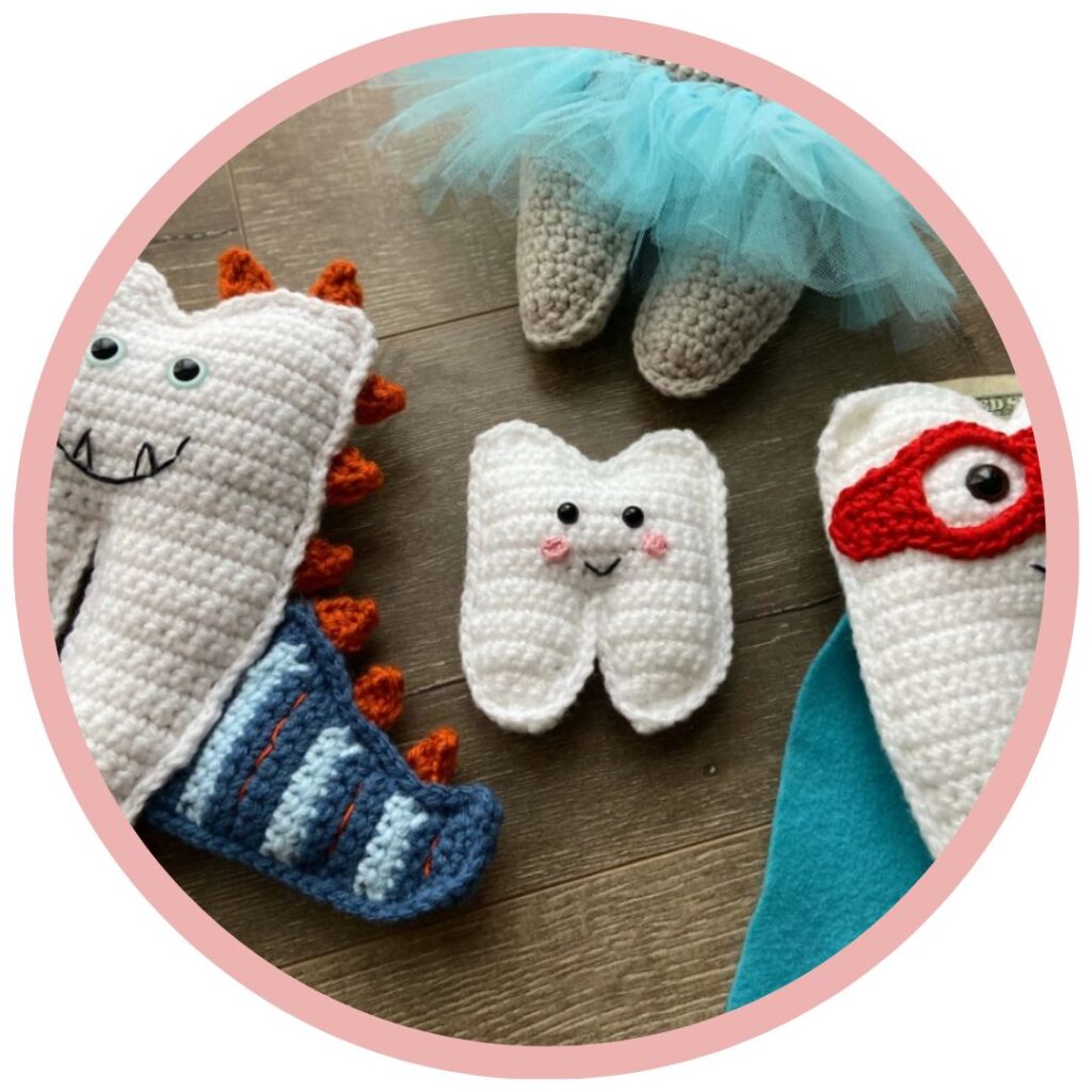 Felix Remixed Deken Haakpatroon 18 Kleine tandenkussen A Stitch Whimsy Galerij