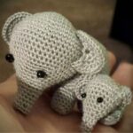 Mini Olifanten Haken 127 Gratis haakpatroon Mini Olifanten Haken - Amigurumi - Rico Essentials #10 katoen - haaknaald 1.5 mm