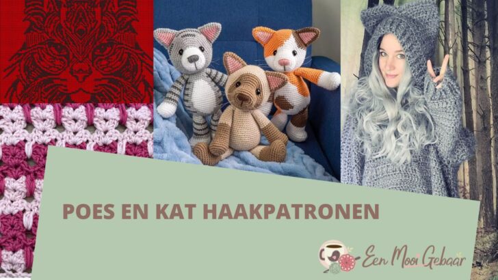 Poes en Kat Haakpatronen Omslagfoto