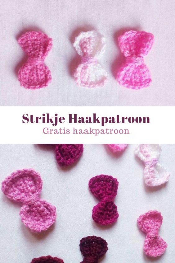 Strikje Haakpatroon Gratis haakpatroon
