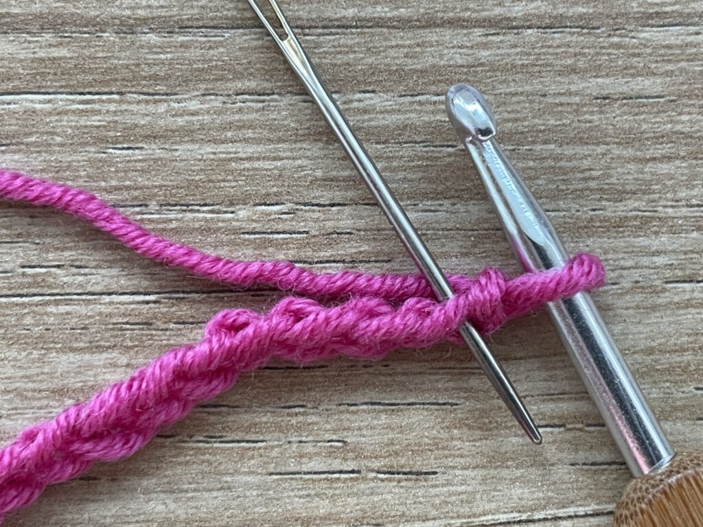 3D Marshmallow steek 5 3D Marshmallow stap 2