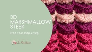 3D Marshmallow steek Omslagfoto