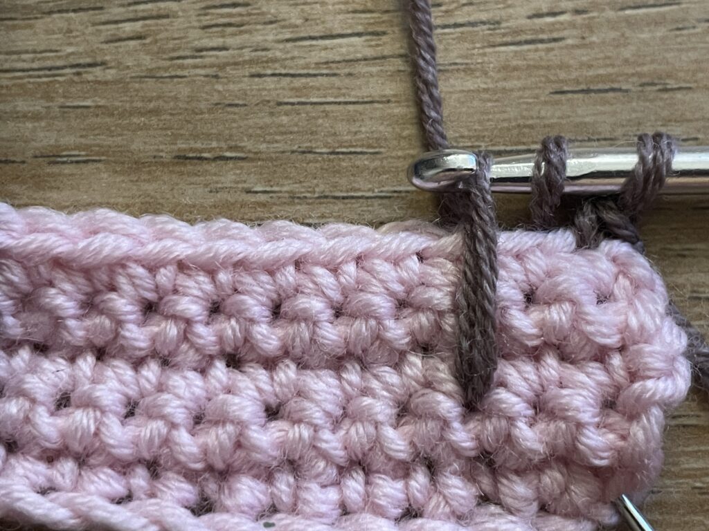 IJsje met 1 bolletje steek stap 11