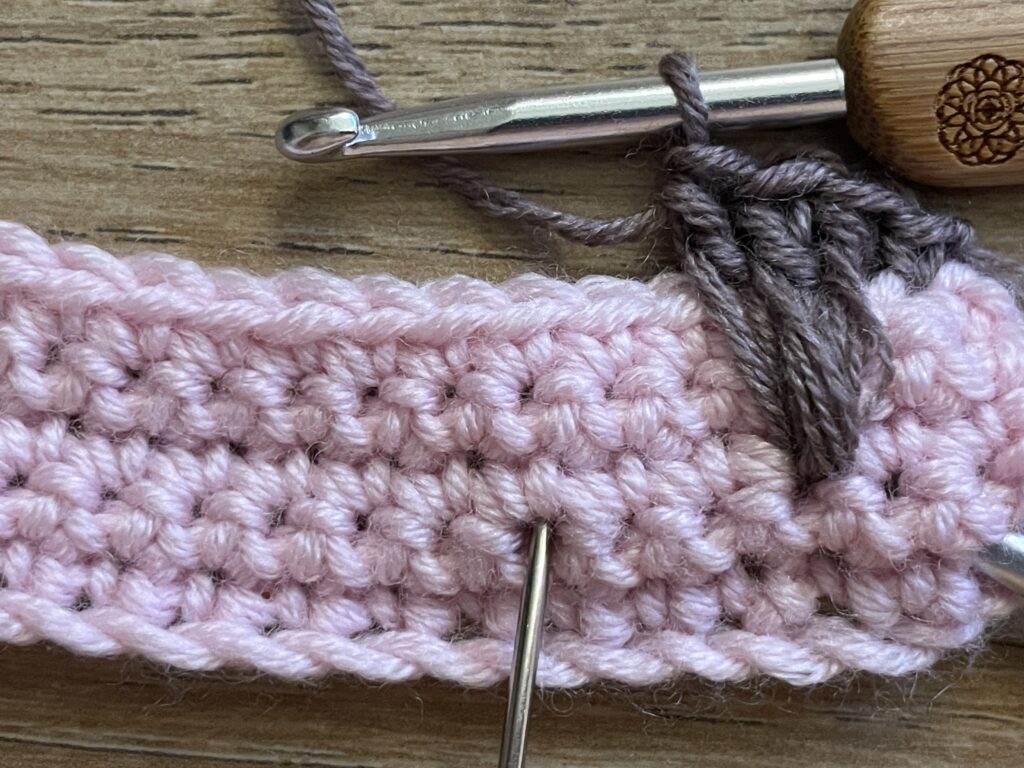 IJsje met 1 bolletje steek stap 14