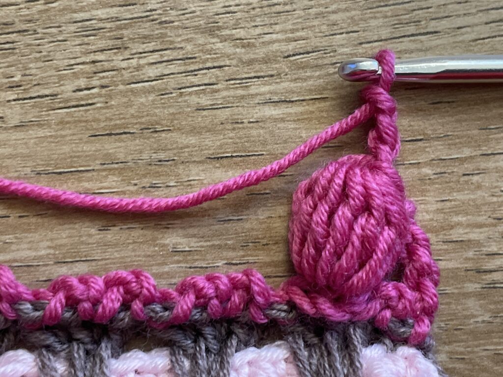 IJsje met 1 bolletje steek stap 39