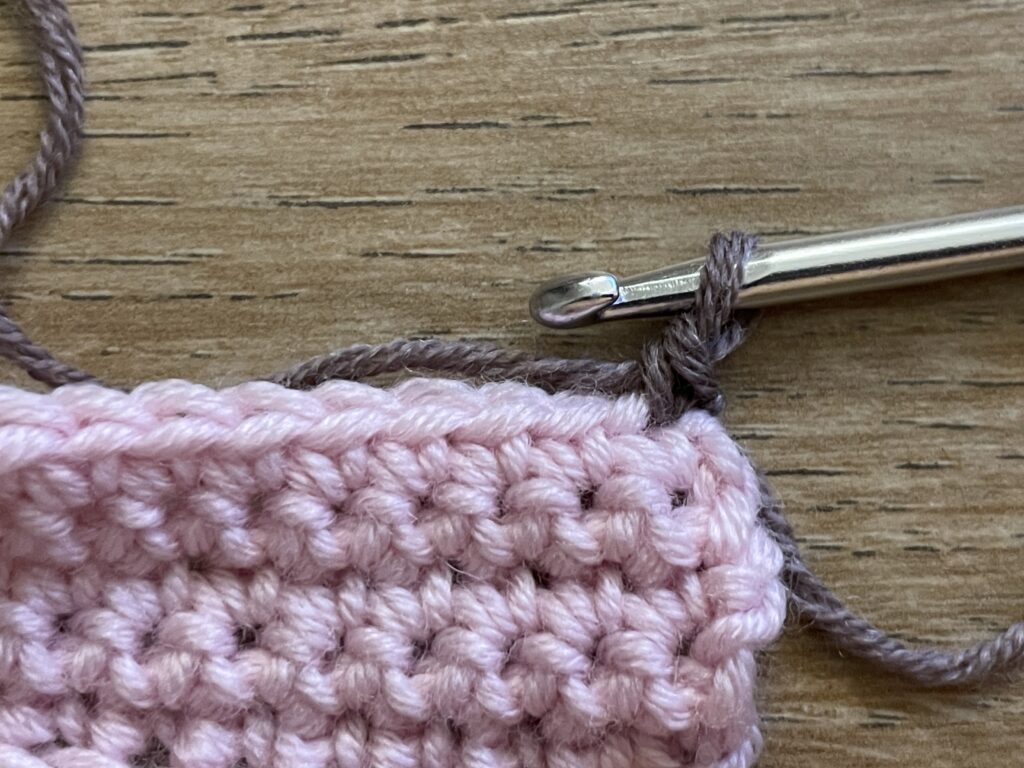 IJsje met 1 bolletje steek stap 8