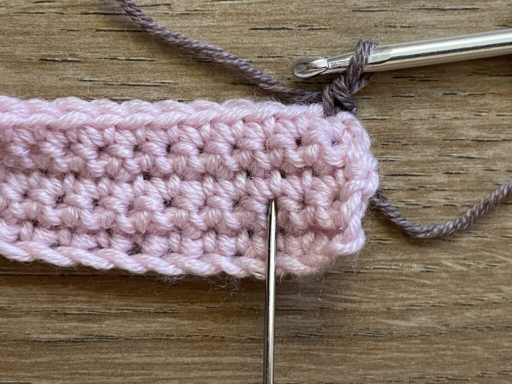 IJsje met 1 bolletje steek stap 9