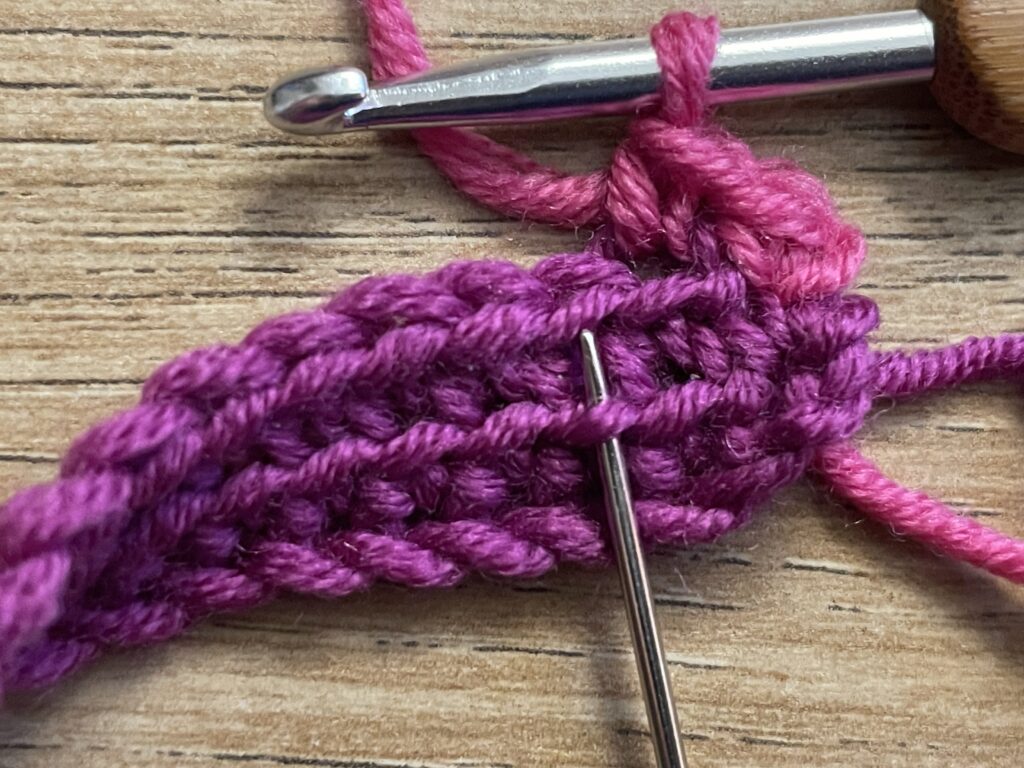 Mozaiek mossteek stap 16