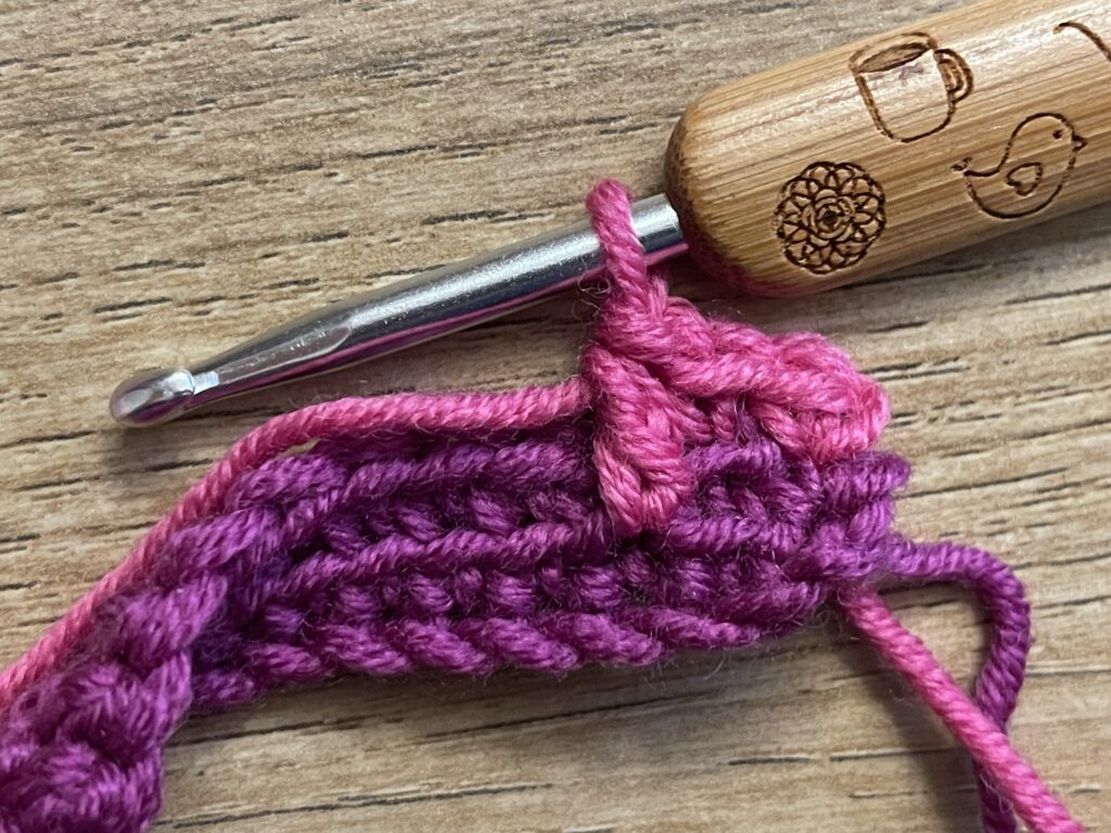 Mozaiek mossteek stap 17