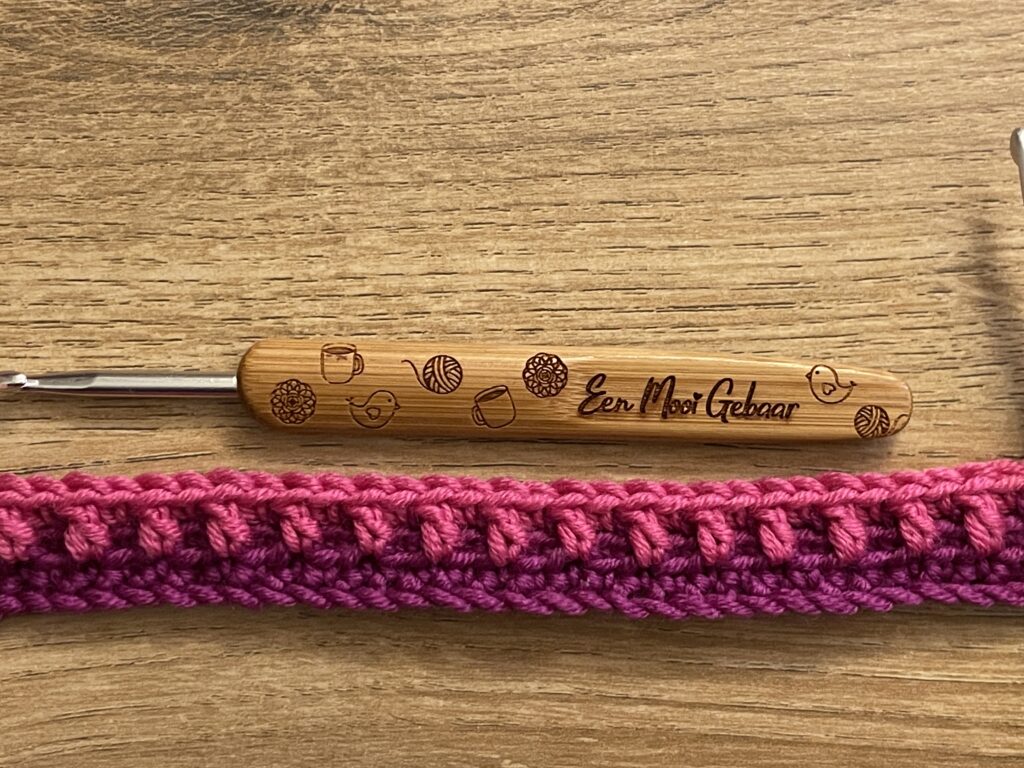 Mozaiek mossteek stap 18