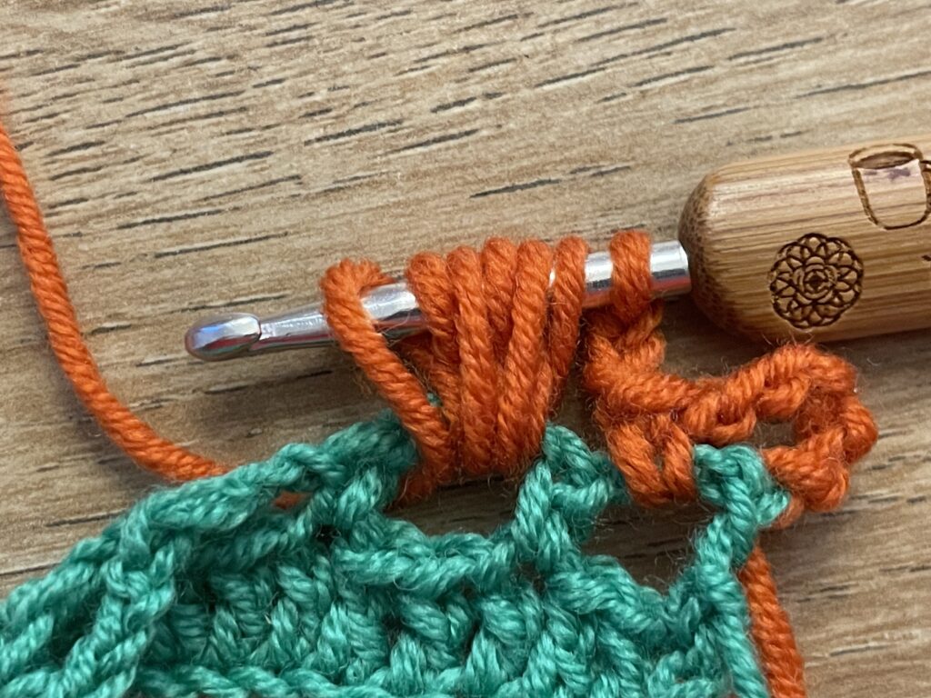 Pompoensteek stap 19