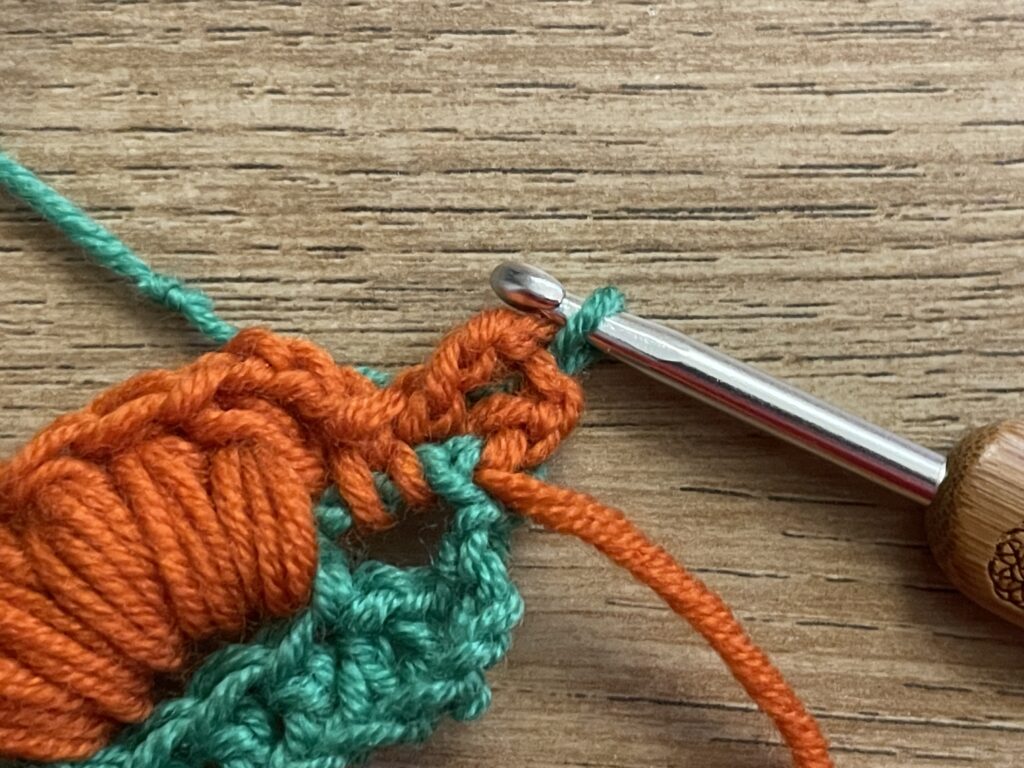 Pompoensteek stap 30