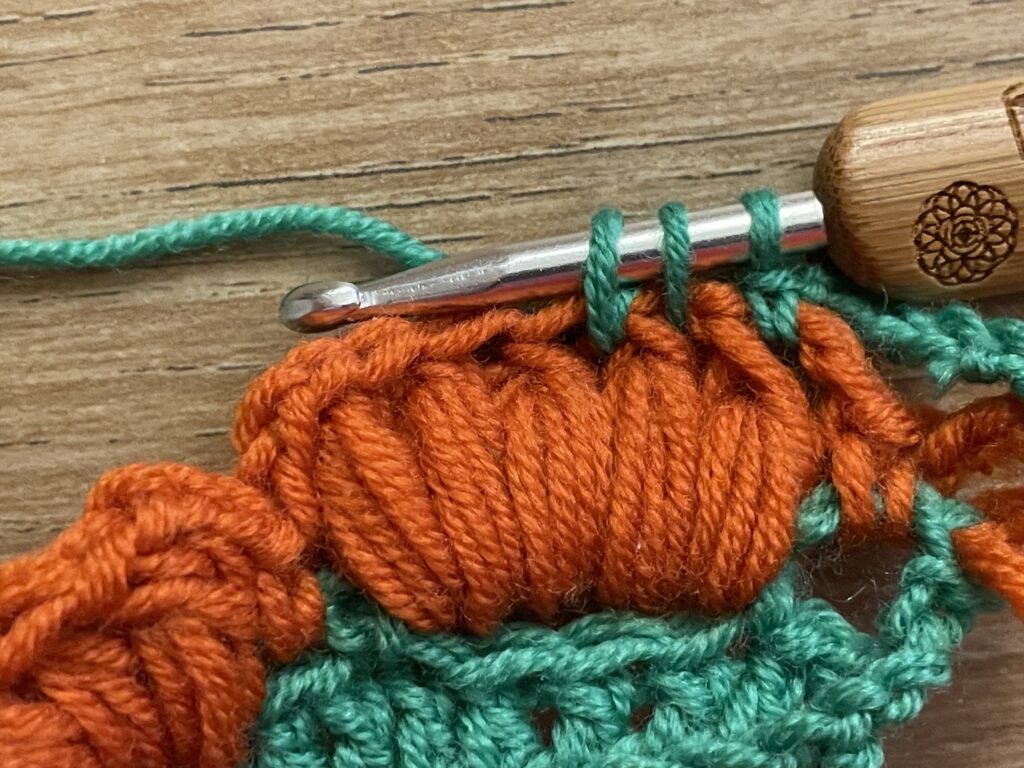 Pompoensteek stap 34