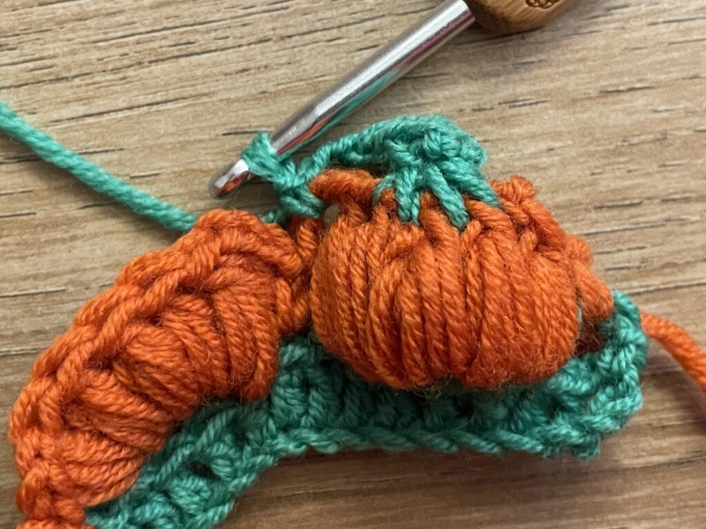 Pompoensteek stap 46
