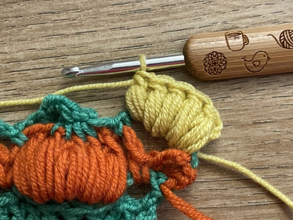 Pompoensteek stap 52