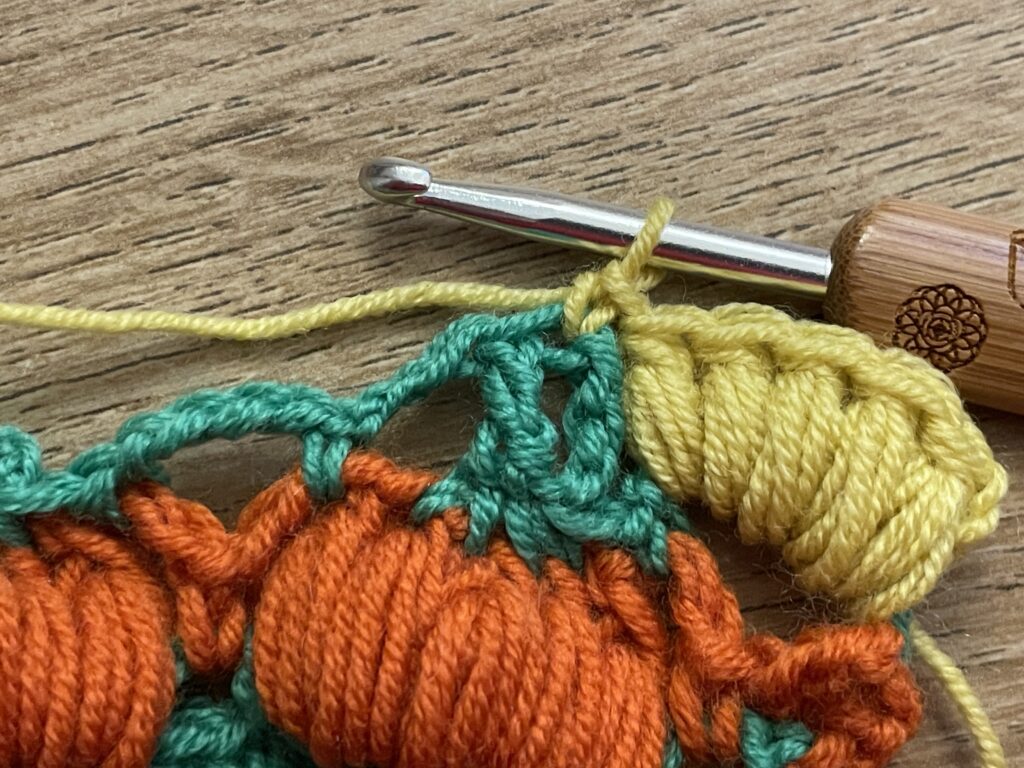 Pompoensteek stap 53