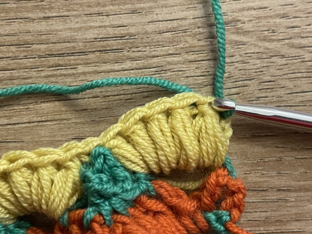 Pompoensteek stap 56