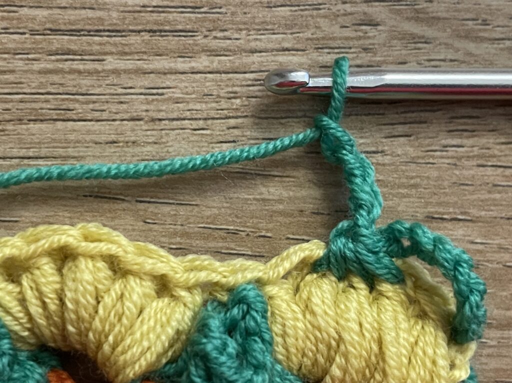 Pompoensteek stap 59