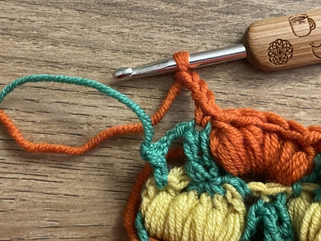 Pompoensteek stap 73