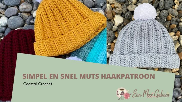 Simpel en Snel Muts Haakpatroon Coastal Crochet Omslagfoto 1