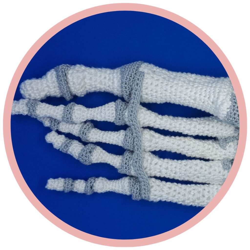Voeten Haken Anatomical Crochet Galerij