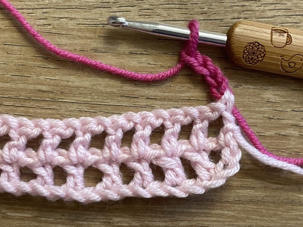 Kriskrassteek stap 16