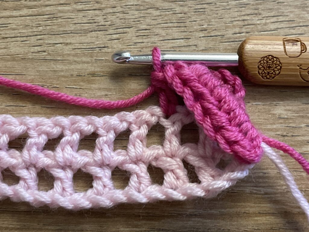 Kriskrassteek stap 24