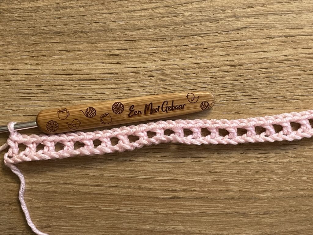 Kriskrassteek stap 7