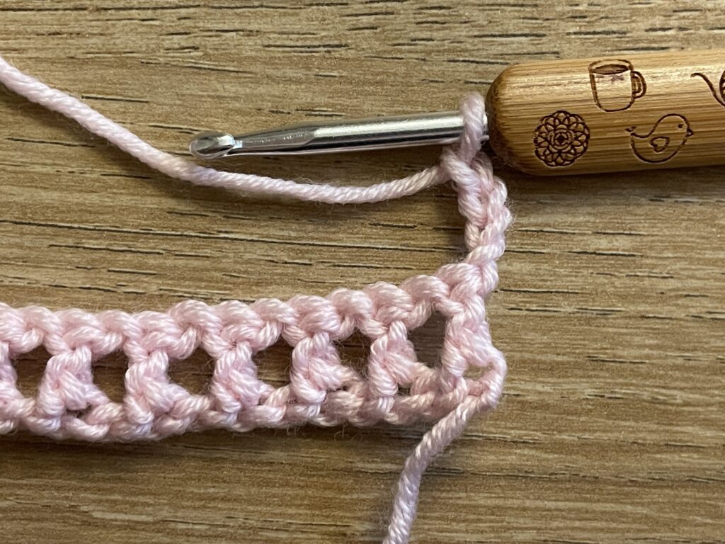 Kriskrassteek stap 8