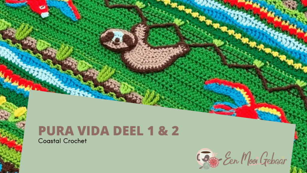 Pura Vida CAL deel 1 en 2 Coastal Crochet Omslagfoto