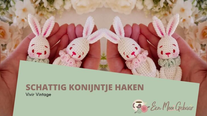 Schattig Konijntje Vivir Vintage Omslagfoto