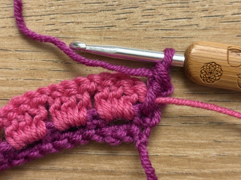 Marokkaanse tegelsteek stap 21