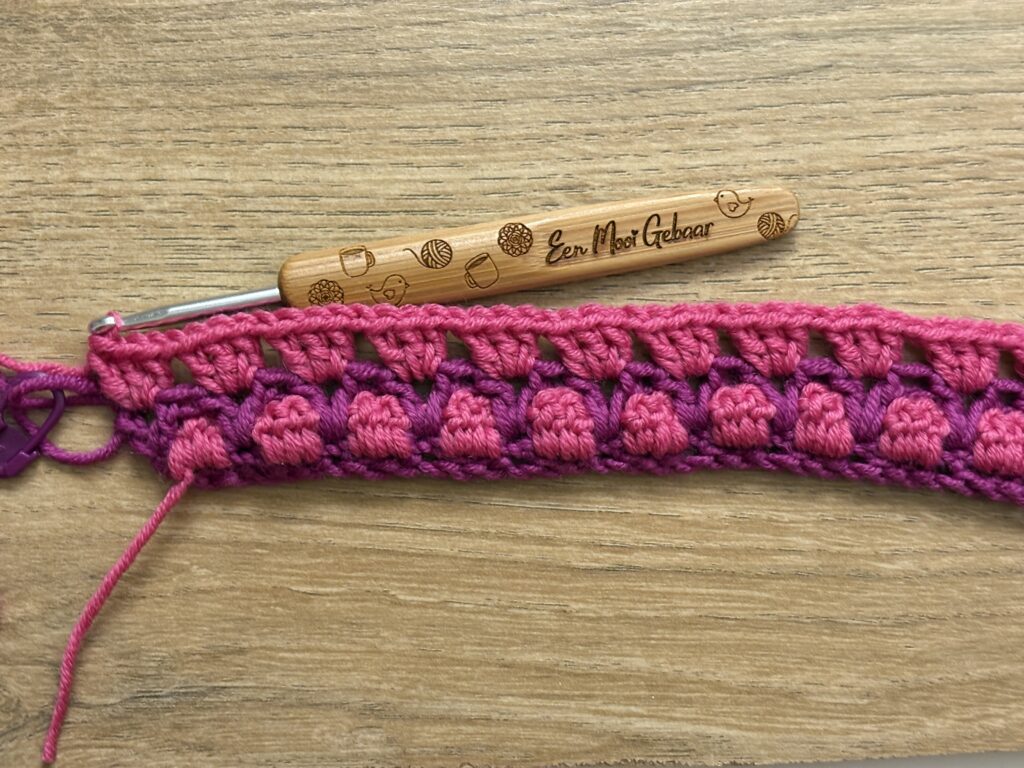 Marokkaanse tegelsteek stap 34