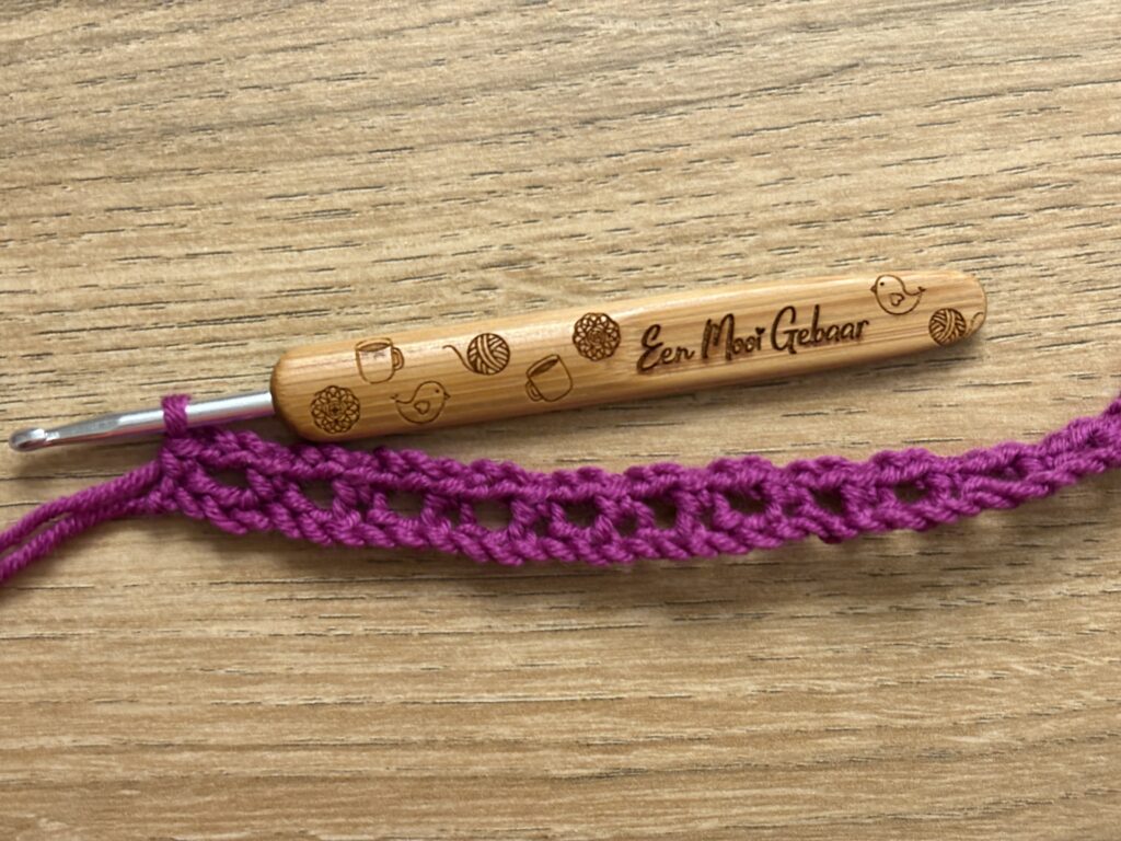 Marokkaanse tegelsteek stap 7