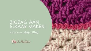 Zigzag aan elkaar maken Omslagfoto