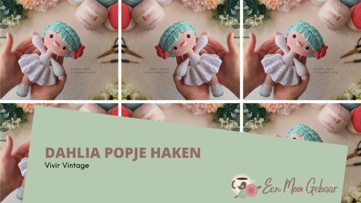 Dahlia Popje Vivir Vintage Omslagfoto