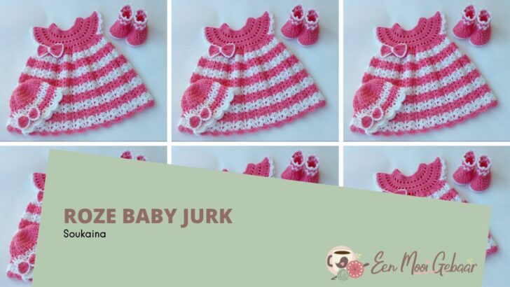 Roze Baby Jurk - Haakpatroon 3 Roze Baby Jurk Soukaina Omslagfoto