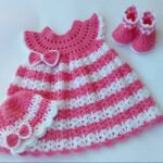 Roze Baby Jurk - Haakpatroon 83 Gratis haakpatroon Roze Baby Jurk - Haakpatroon - Baby- en Kinderkleding - haaknaald 4 mm