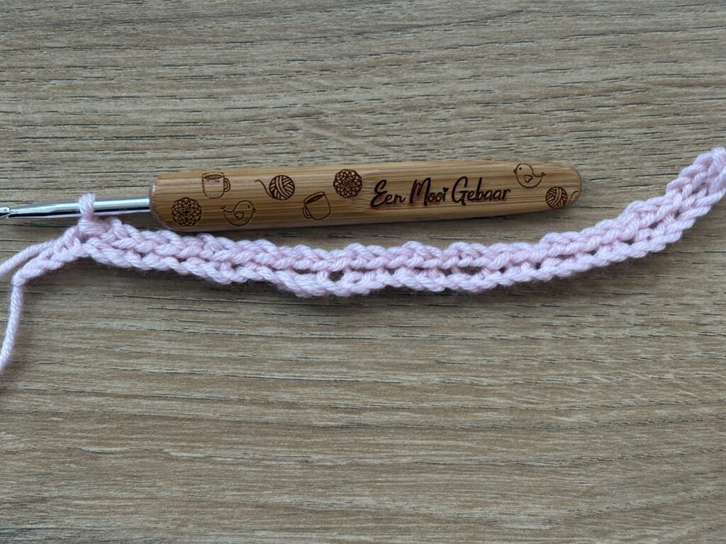 3D Schelpsteek stap 15