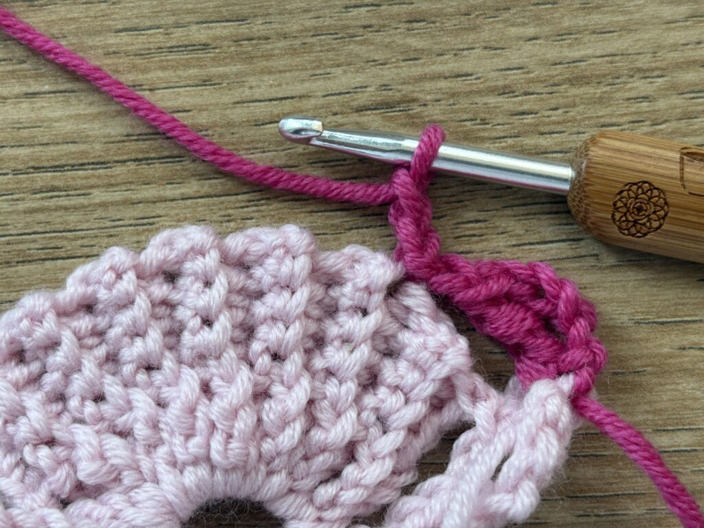 3D Schelpsteek stap 45