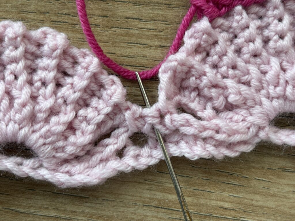 3D Schelpsteek stap 49