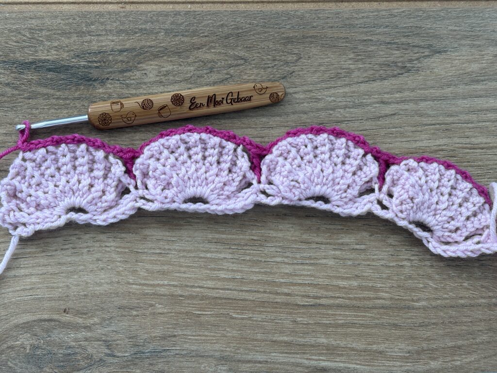 3D Schelpsteek stap 53