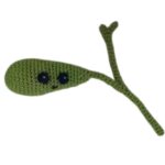 Galblaas Haakpatroon 65 Gratis haakpatroon Galblaas Haakpatroon - Decoratie, Menselijk lichaam - Anchor Creativa Fino - haaknaald 2 mm