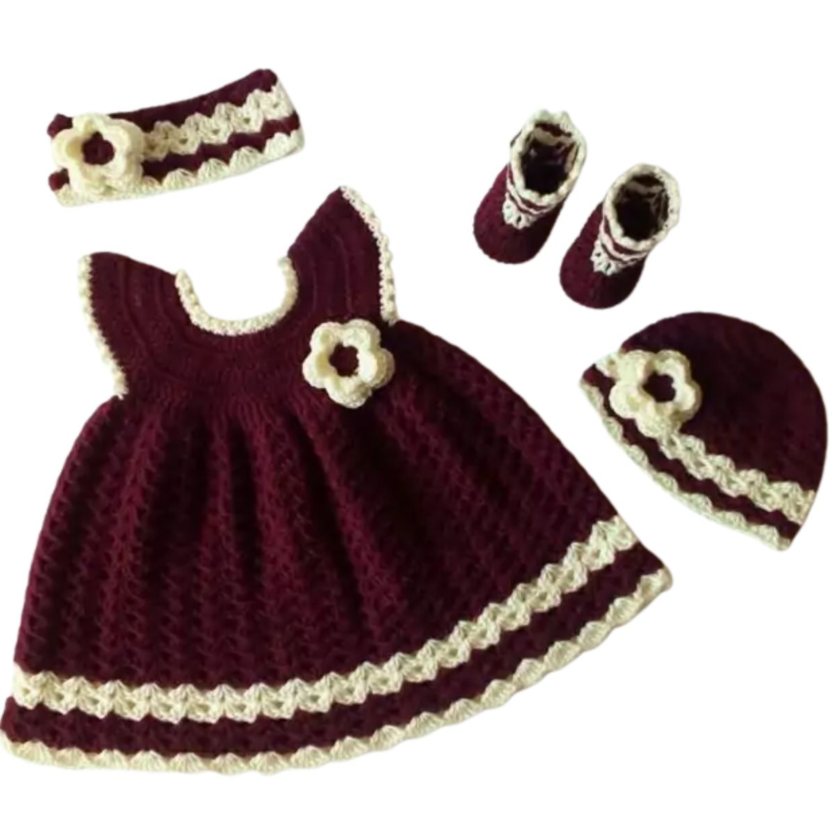 Prinses Sara - Gratis haakpatroon babyjurk