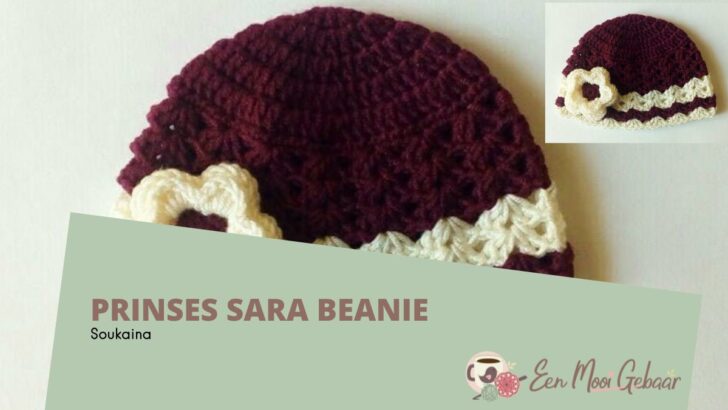 Haakpatroon Baby Beanie - Prinses Sara 2 Prinses Sara Beanie Soukaina Omslagfoto