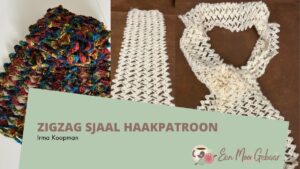 Zigzag Sjaal Irma Koopman Omslagfoto