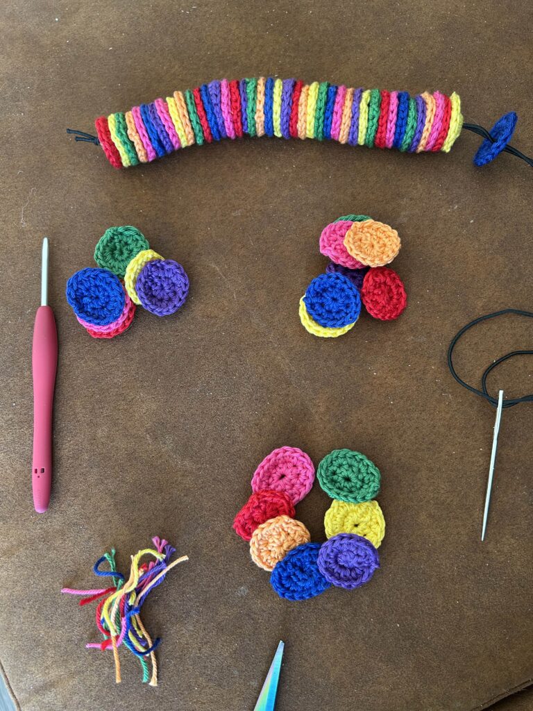 Gehaakte Ketting en Armband 6