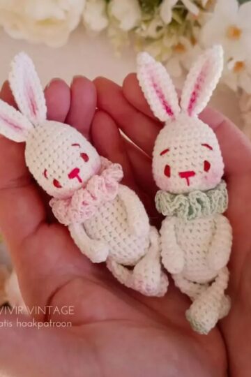 Schattig Konijntje Haken 12 Schattig konijntje