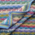 Wilde Kust Rand 55 Gratis haakpatroon Wilde Kust Rand - Deken, Strependeken - Stylecraft Special DK - haaknaald 4.5 mm