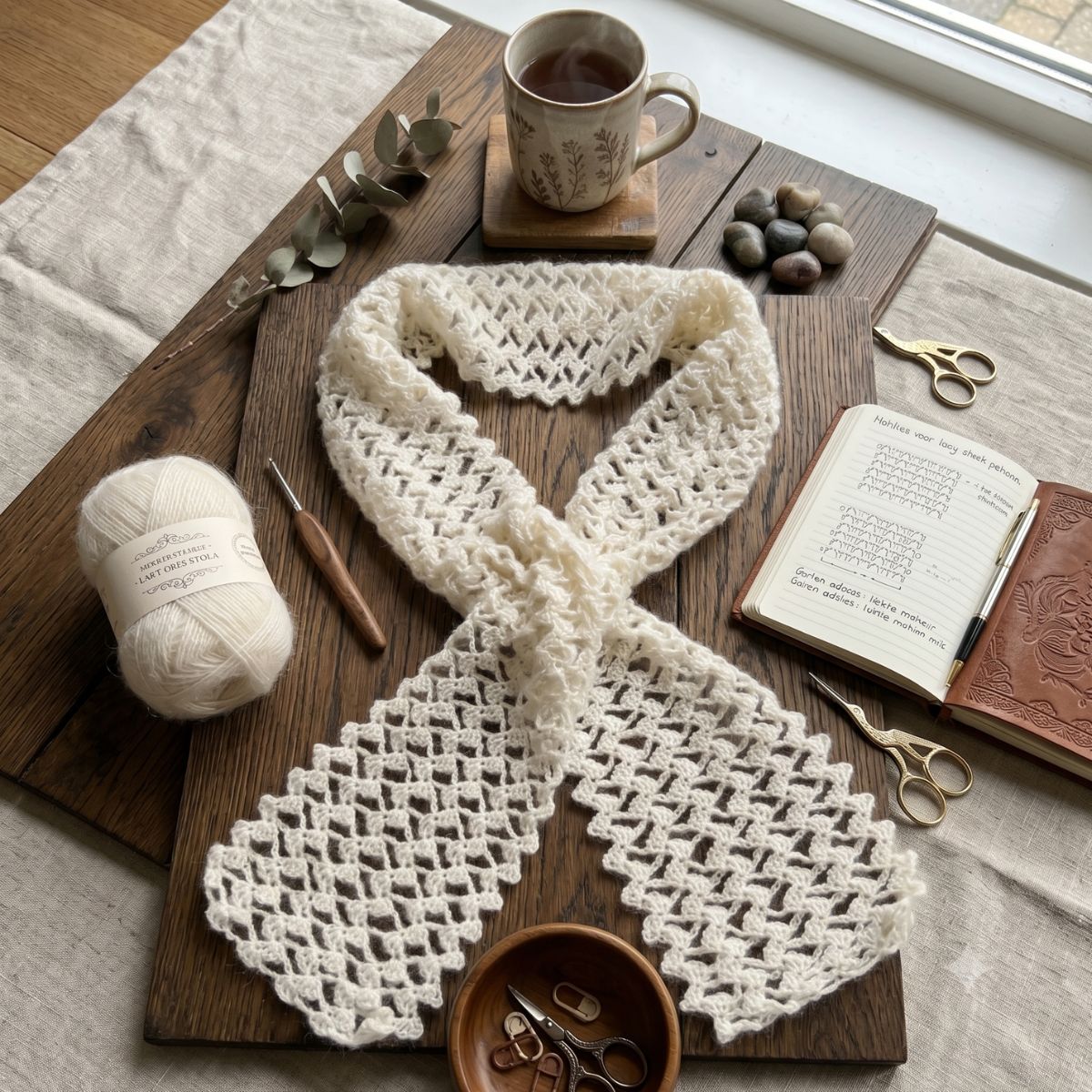 Zigzag Sjaal haken